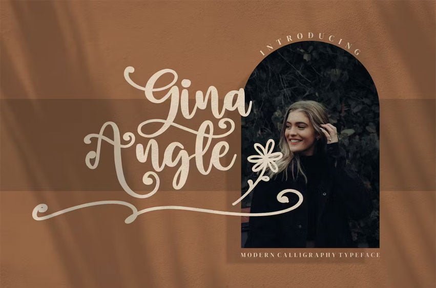 Gina Angle Font
