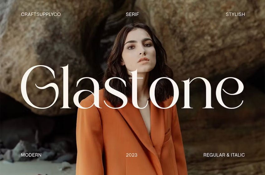 Glastone Font
