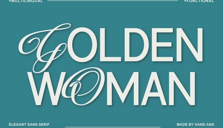 Golden Women Font