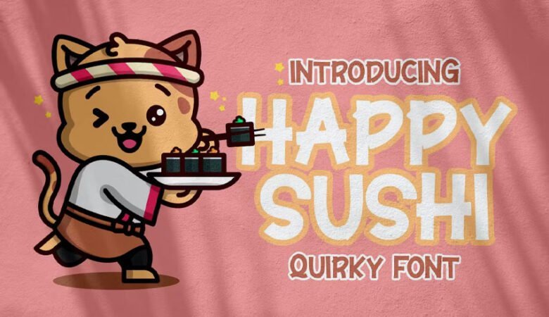 Happy Sushi Font