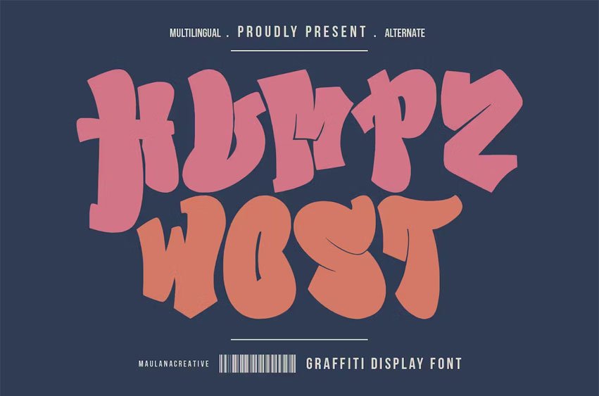 Humpz Wost Font