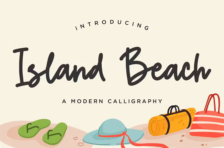 Island Beach Font