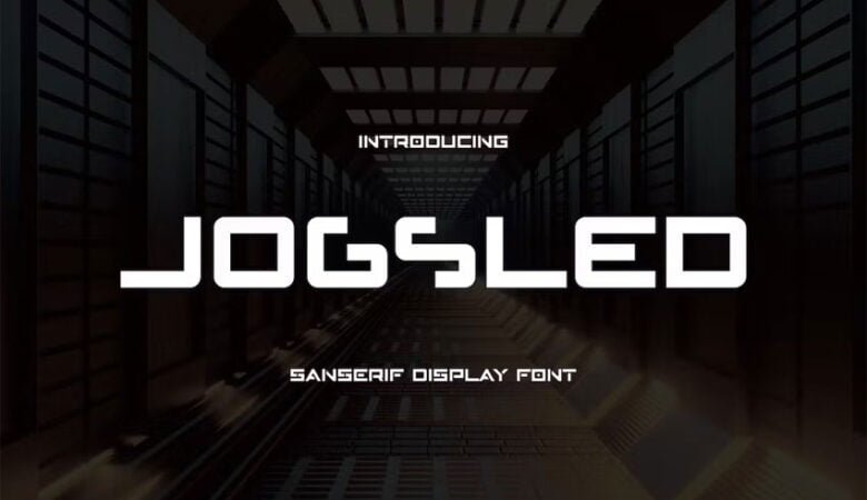Jogsled Font