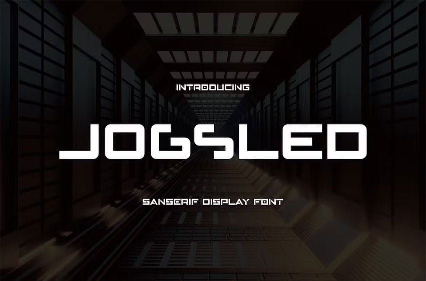 Jogsled Font