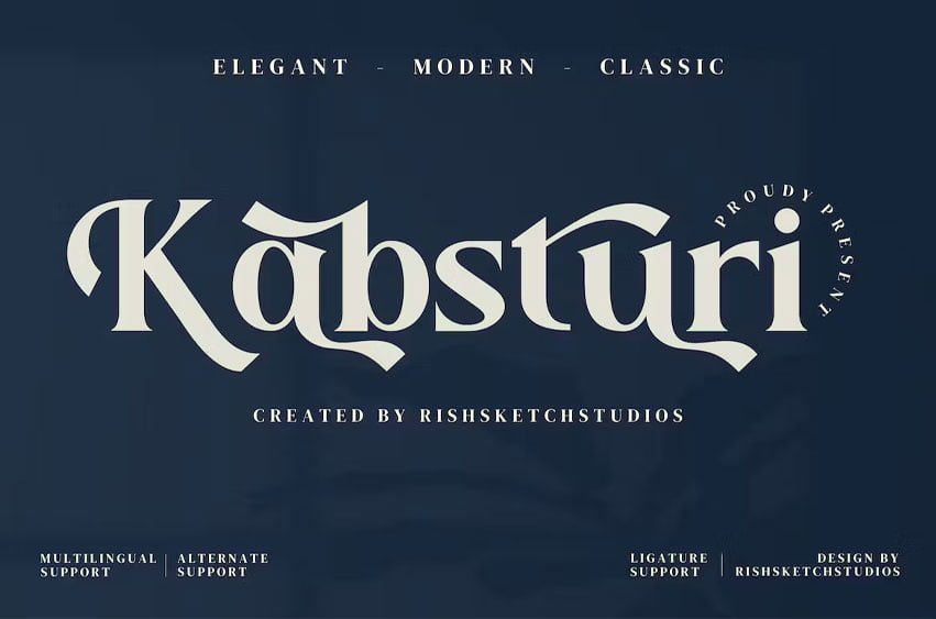 Kabsturi Font