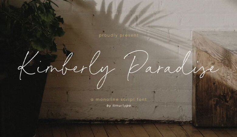 Kimberly Paradise Font