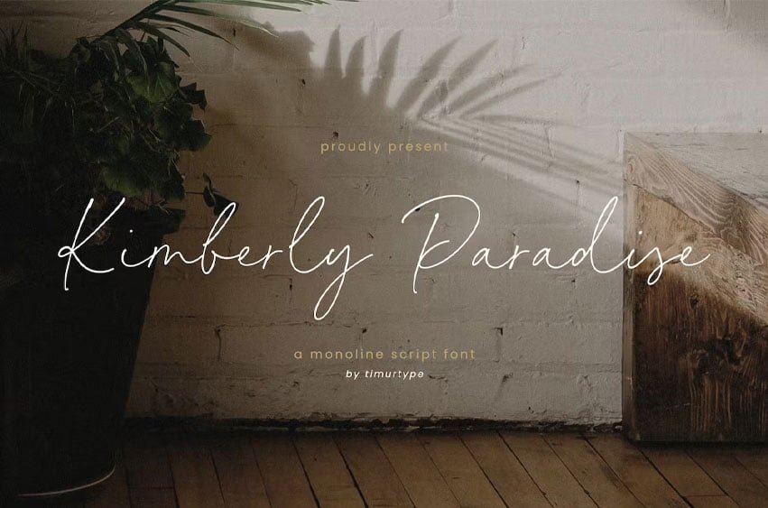 Kimberly Paradise Font