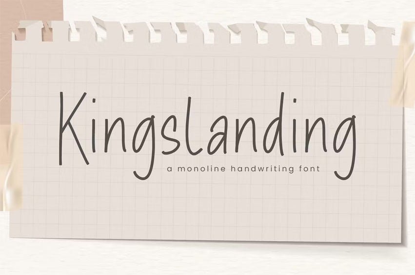 Kingslanding Font