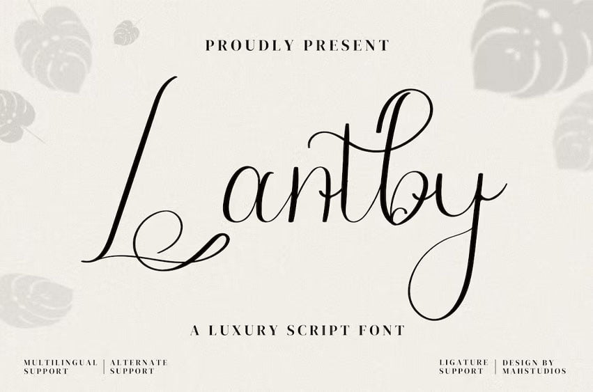 Lantby Font