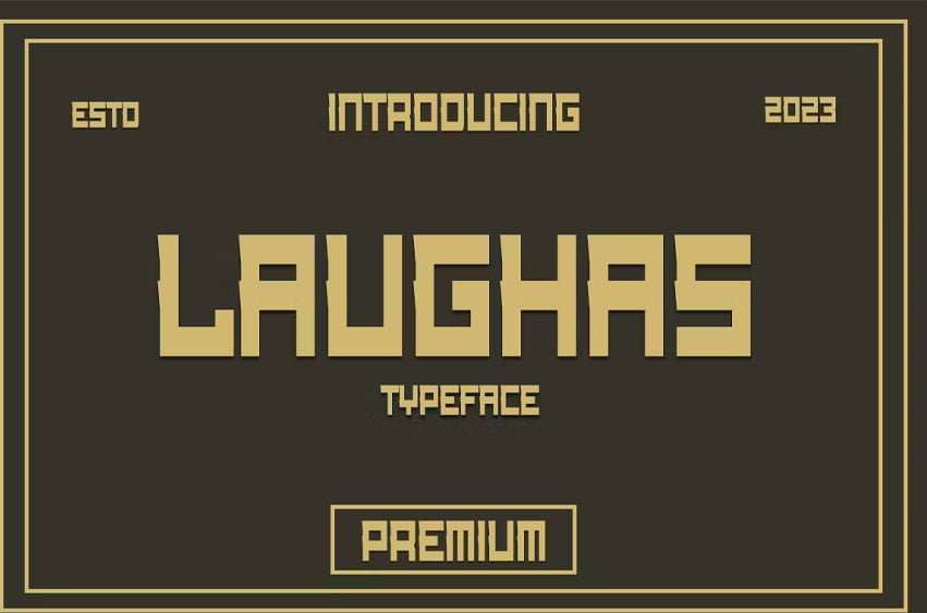 Laughas Font