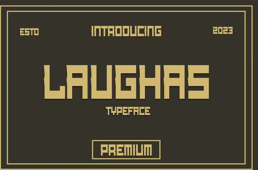 Laughas Font