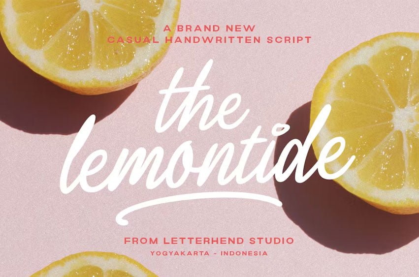 Lemontide Font
