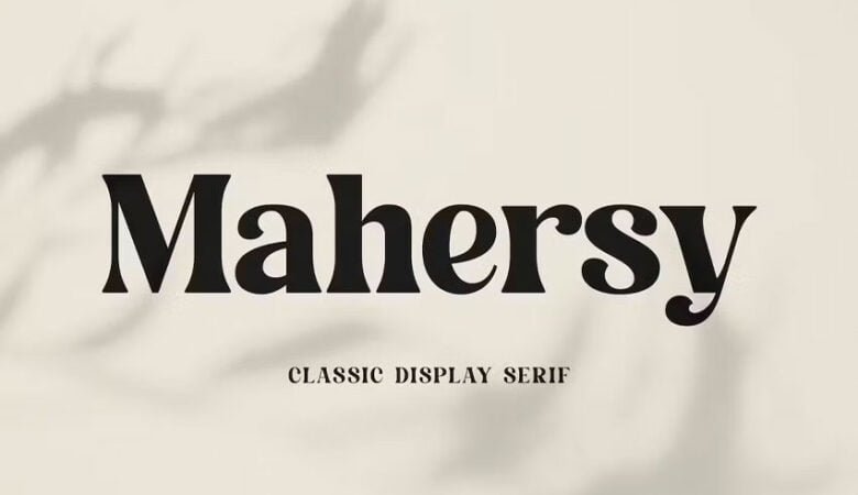 Mahersy Font