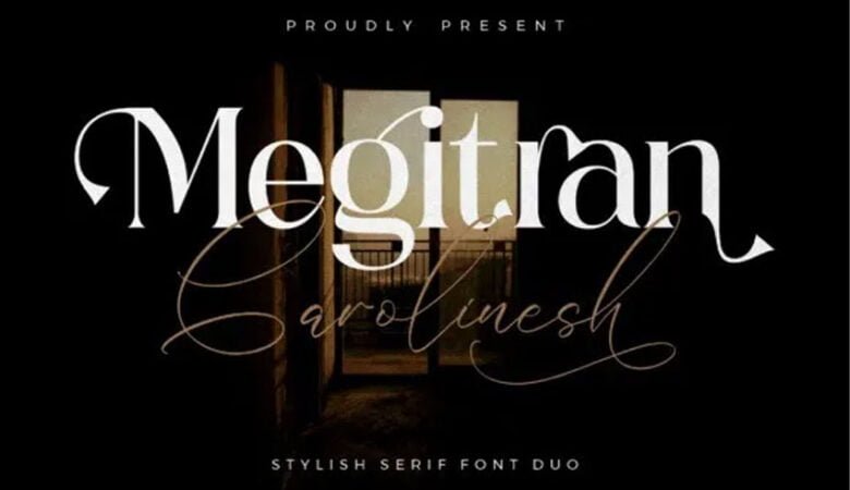Megitran Carolinesh Font