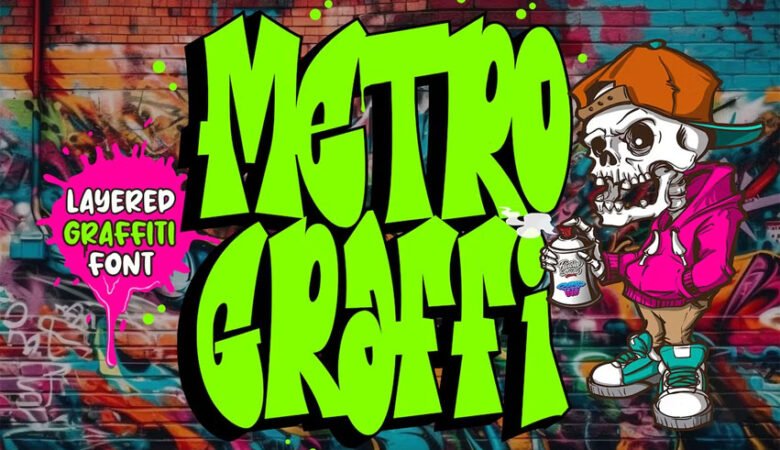 Metro Graffi Font