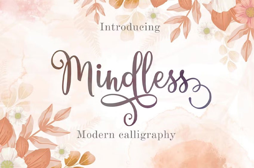 Mindless Font