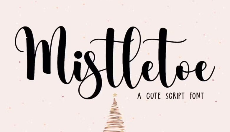 Mistletoe Font