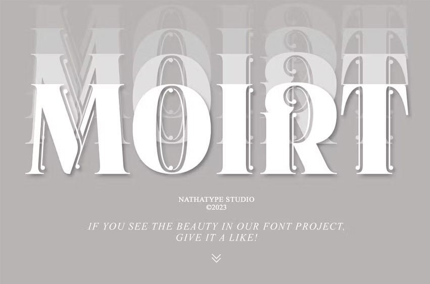 Moirt Font