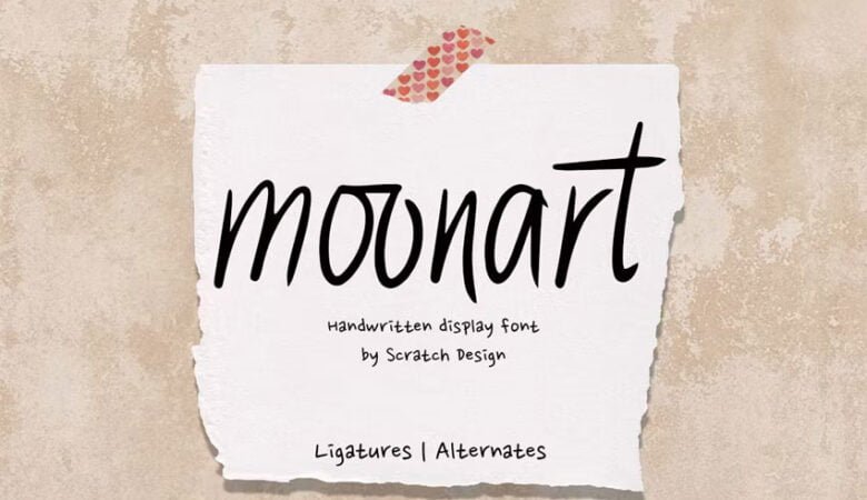 Moonart Font