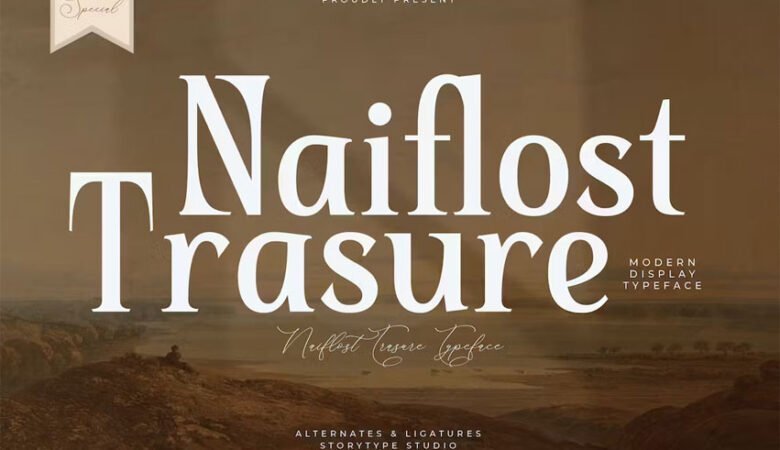 Naiflost Trasure Font
