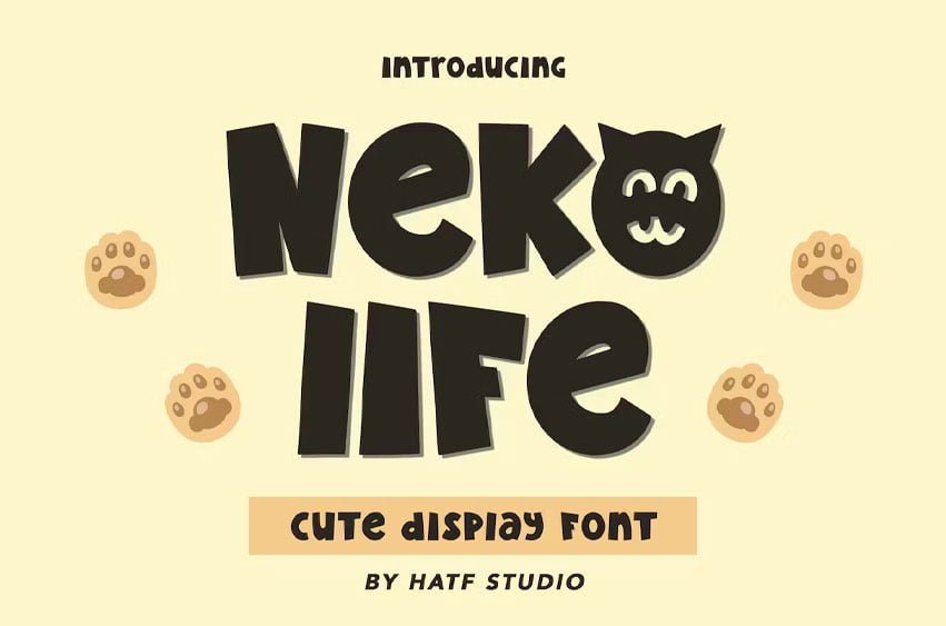 Neko Life Font
