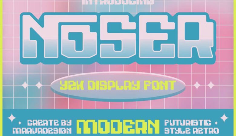 Noser Y2K Font