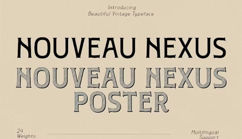 Nouveau Nexus Font