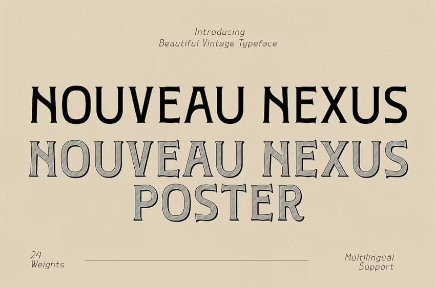 Nouveau Nexus Font