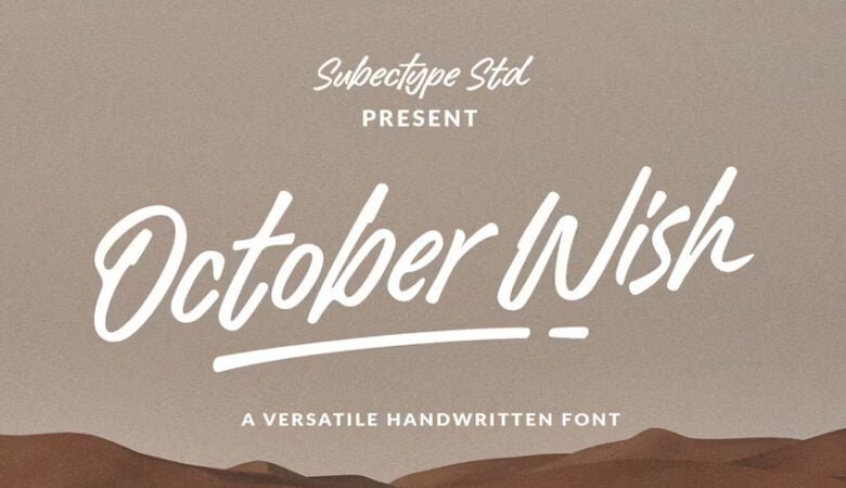 October Wish Font