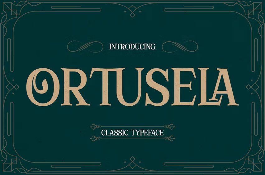 Ortuseha Font