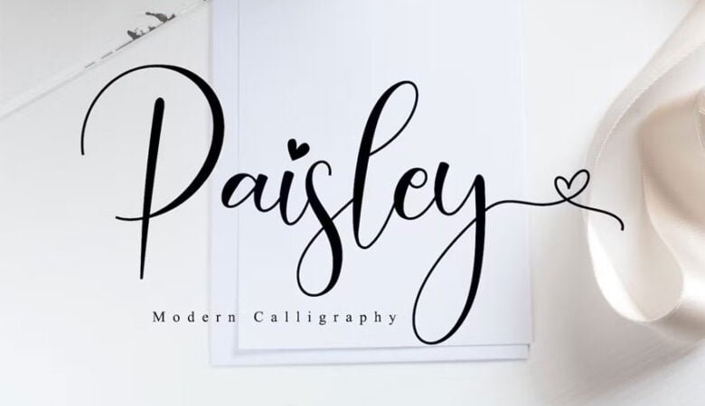 Paisley Font
