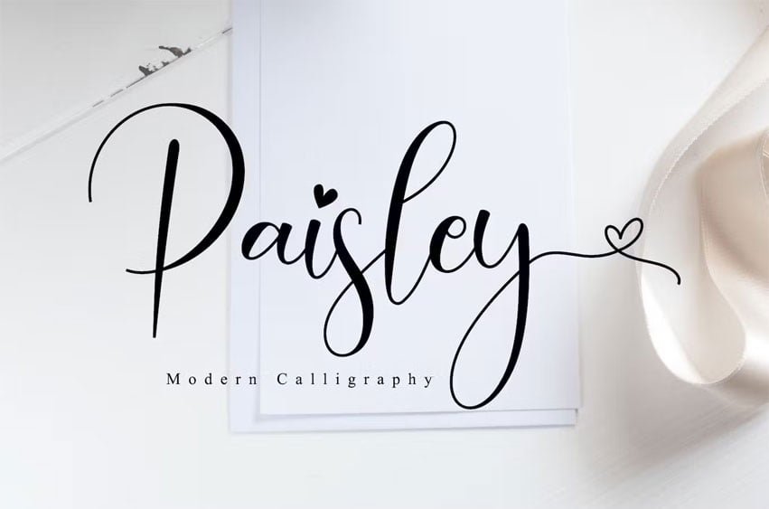 Paisley Font