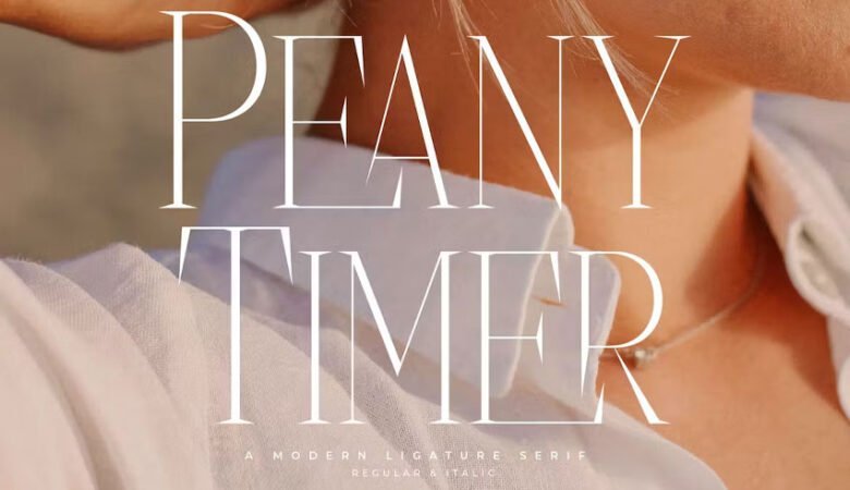 Peany Timer Font
