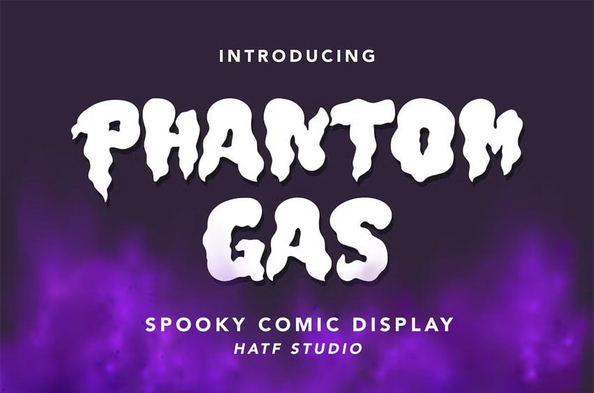 Phantom Gas Font