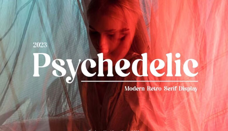 Psychedelic Font