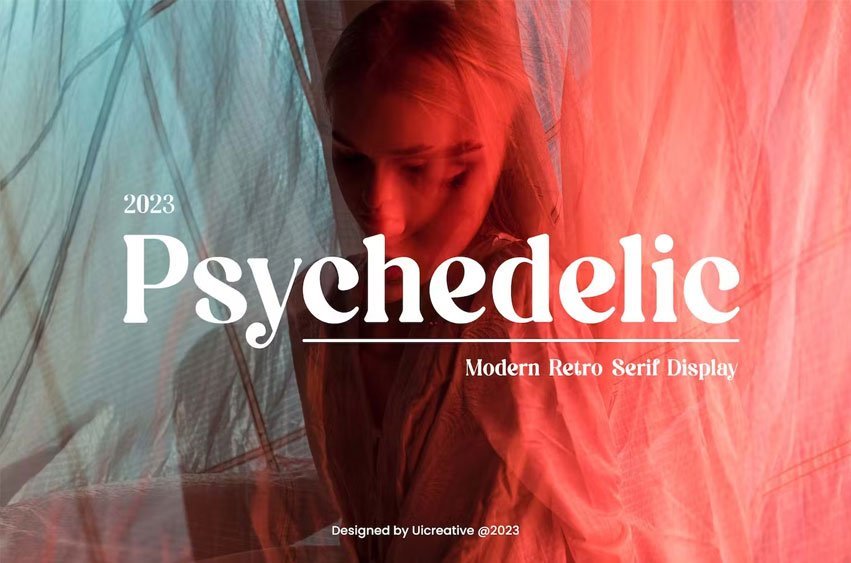 Psychedelic Font