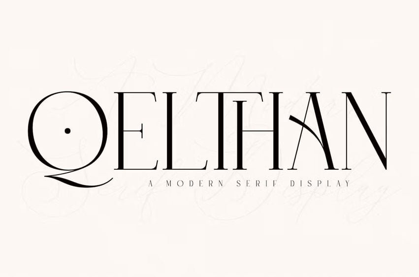 Qelthan Font