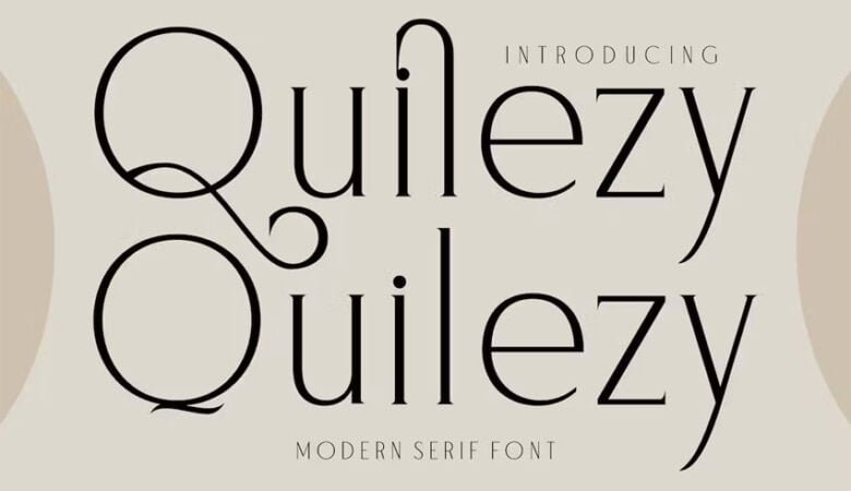 Quilezy Font
