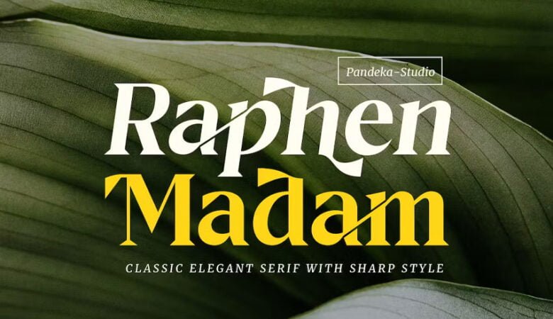 Raphen Madam Font