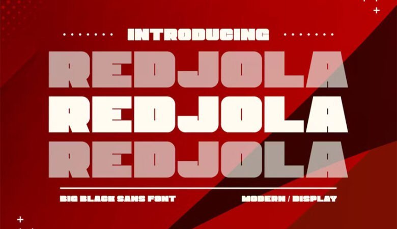 Redjola Font