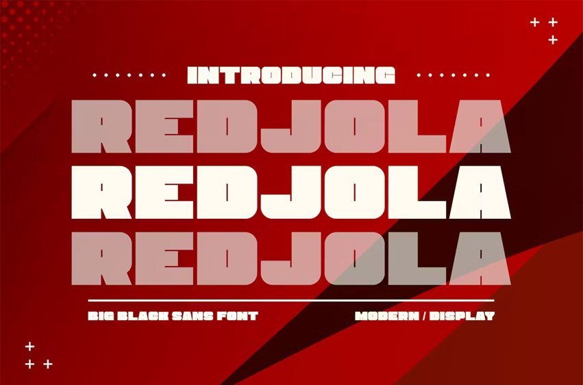 Redjola Font