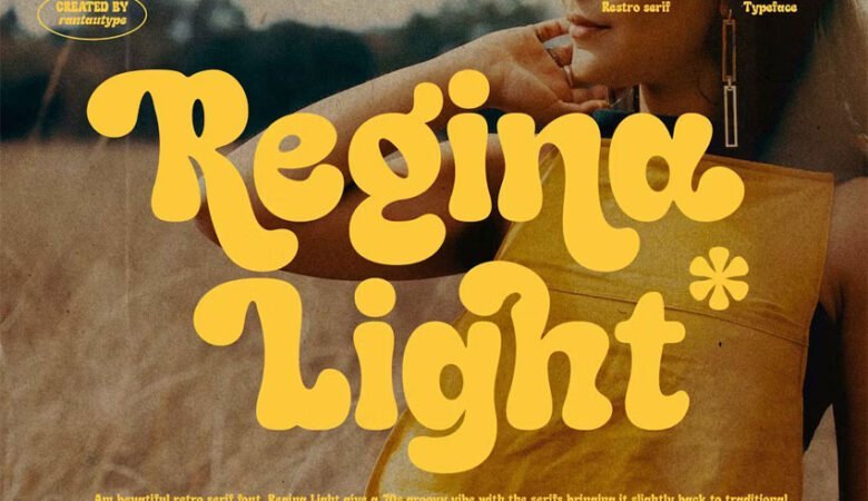 Regina Light Font