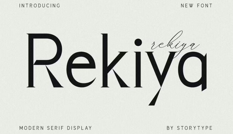 Rekiya Font