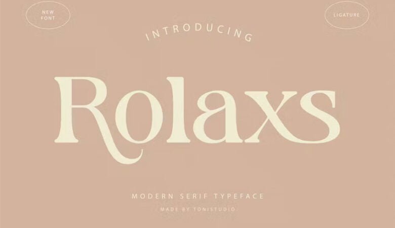Rolaxs Font