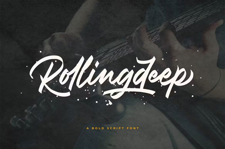 Rollingdeep Font