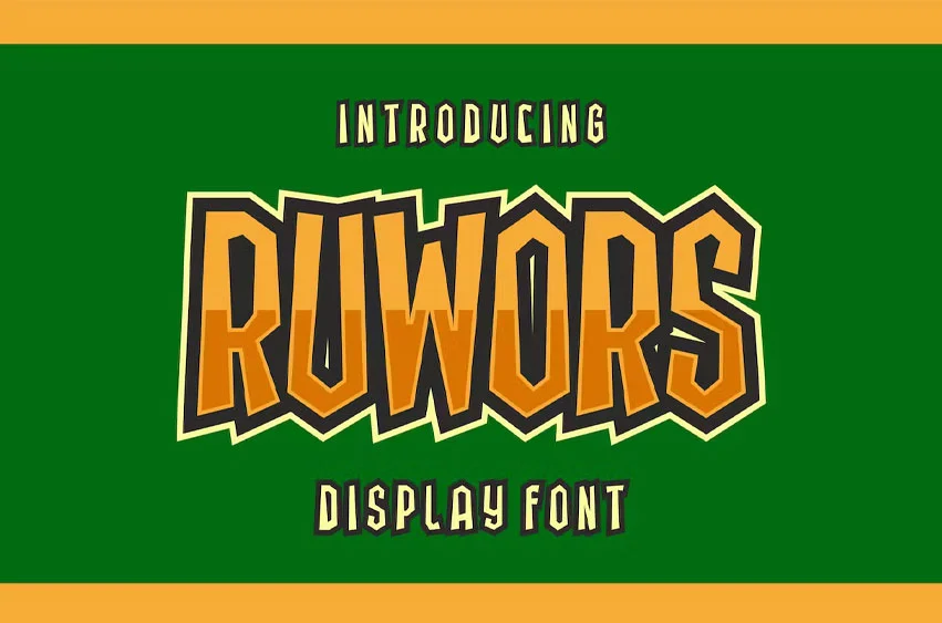 Ruwors Font