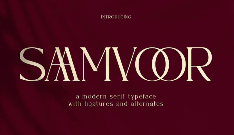 Saamvoor Font