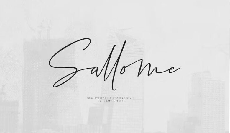 Sallome Font