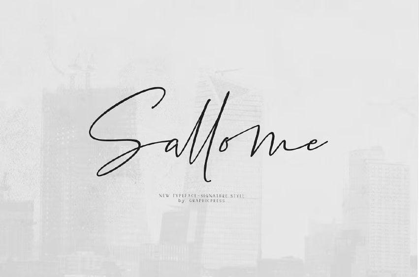Sallome Font