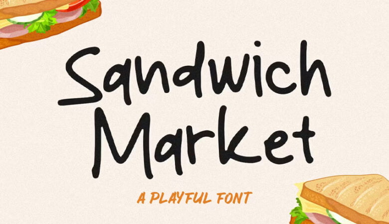 Sandwich Market Font